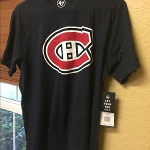NWT Montreal Canadians ‘47 brand tshirt medium.